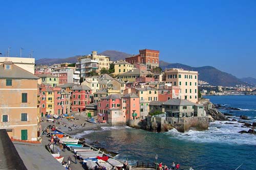 La spiaggia di Boccadasse