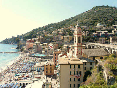 La spiaggia di Sori