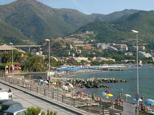 La spiaggia di Arenzano