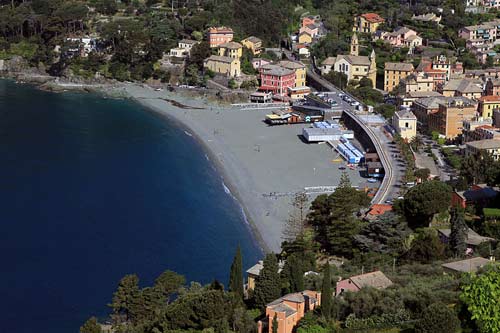 La spiaggia di Bonassola