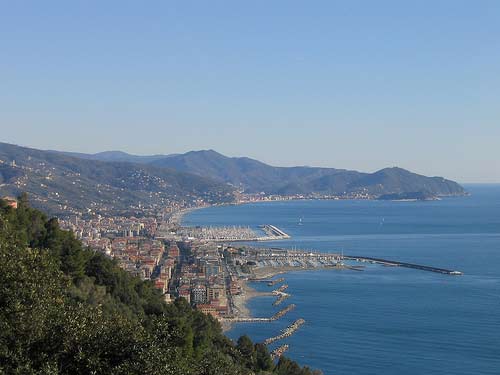 La spiaggia di Chiavari