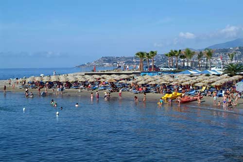 La spiaggia di Santo Stefano al Mare