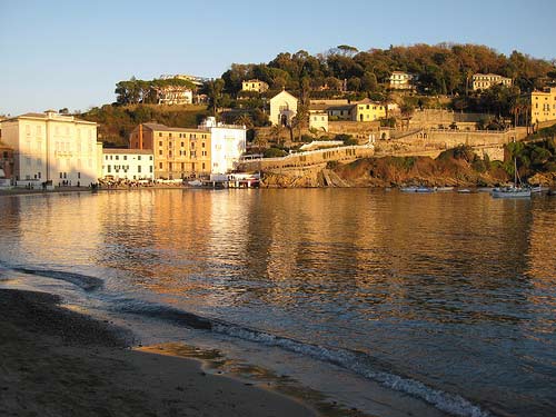 La spiaggia di Sestri Levante